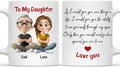 Wrappiness Personalized To My Daughter Coffee Mug from Dad - How Special You Are To Me Thoughtful Gift from Dad to His Girl on Birthday Christmas Mothers Day Wedding Graduation
