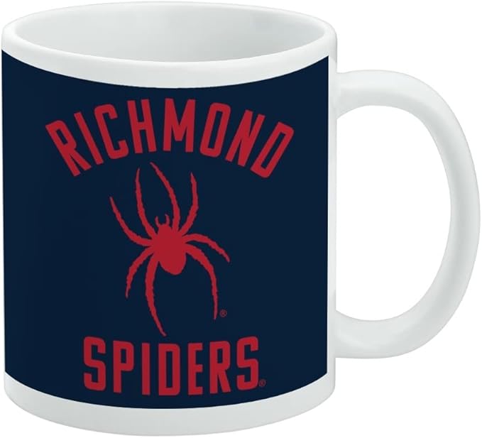 University of Richmond Spiders Ceramic Coffee Mug, Novelty Gift Mugs for Coffee, Tea and Hot Drinks, 11oz, White