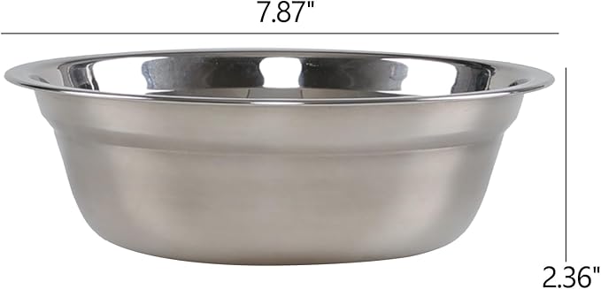 4-Pack Stainless Steel Mixing Bowls/Metal Prep Bowls, Salad Serving Bowl Set
