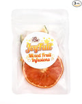 USTCM JoyFull Mixed Fruit Infusions Fruit Tea Single Pack All Natural Dried Fruits Mixed Flavors Make Perfect Tea! 15g (Strawberry, Apple, Melon, Grapefruit, Pack of 3)