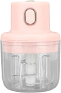 Electric Mini Garlic Chopper for Onion Ginger Small Food Processor 250ml
