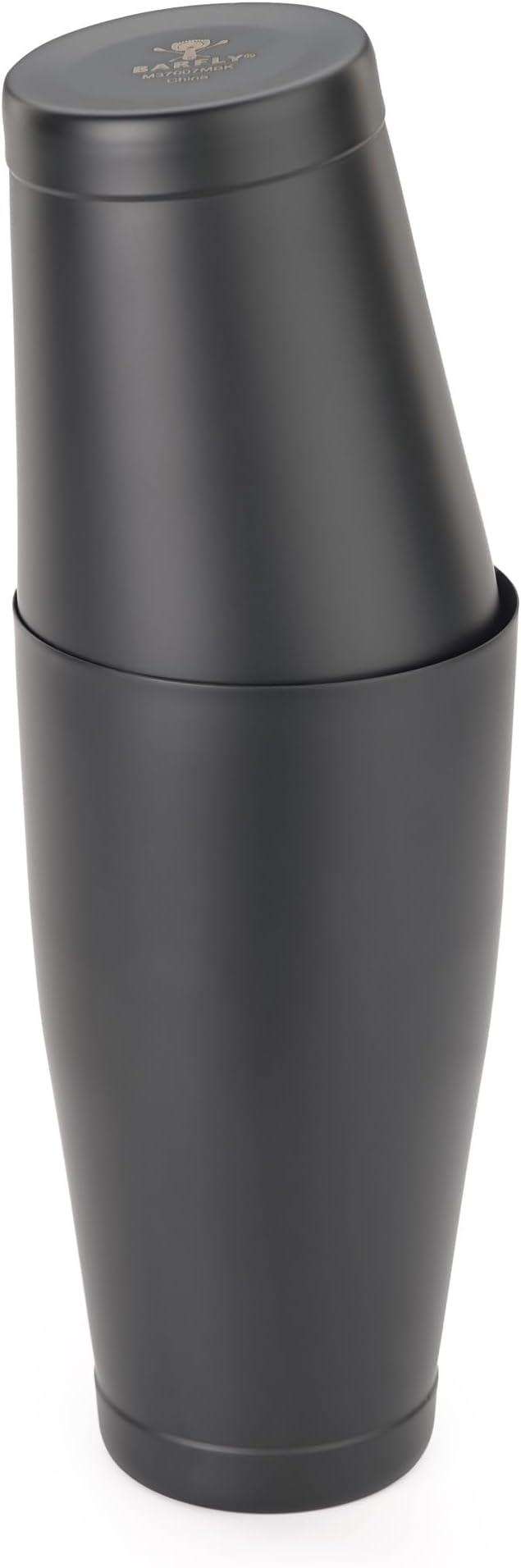 Barfly Shaker Cocktail Tin, Set (18 oz and 28 oz), Matte Black