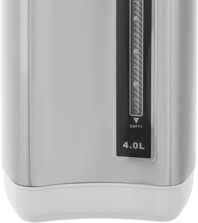 4L Electric Kettle, 135OZ Hot Water Urn Pot Dispenser Electric Tea Coffee Kettle with 3 Water Dispensing Modes, 750W Stainless Steel Boiler Warmer for Home Kitchen (Grey)