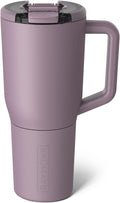 BrüMate Müv - 35oz 100% Leak Proof Insulated Coffee Mug with Handle & Lid - Stainless Steel Coffee Travel Mug - Double Walled Coffee Cup (Lilac Dusk)