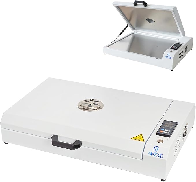 𝐔𝐩𝐠𝐫𝐚𝐝𝐞𝐝 DTF Oven Dryer Dual-Side Heating – Professional Curing Oven for A3/A4 DTF Printing | Even Heating, Fast Drying & Vibrant Results,13.4" x 19.3"