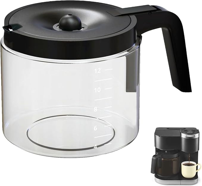 12 Cups Coffee Pot Replacement ONLY Compatible for KEURIG K-DUO 12 Cups Coffee Machine 5100 Model (Not compatible with Keurig other coffee makers)