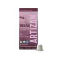Artizan Organic Reishi Mushroom Coffee Pods for Nespresso Original Line | Decaffeinated | Calm + Longevity | 10 Compostable Espresso Capsules