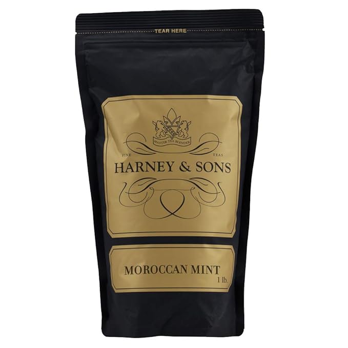 Harney & Sons Organic Moroccan Mint | 16oz Bag of Loose Leaf Tea