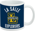 La Salle University Explorers Logo Ceramic Coffee Mug, Novelty Gift Mugs for Coffee, Tea and Hot Drinks, 11oz, White