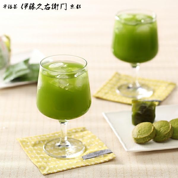 ITOHKYUEMON KYOTO Uji Matcha Green Tea (Sweetened) – 0.66lb(300g) Bag JAPAN