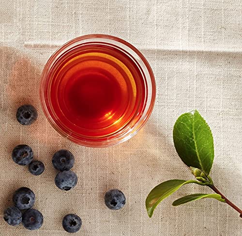 The Republic of Tea Wild Blueberry Black Tea, 50 Tea Bags, Rich Natural Blueberry Fine Black Tea