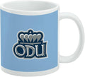 Old Dominion University Lions Logo Ceramic Coffee Mug, Novelty Gift Mugs for Coffee, Tea and Hot Drinks, 11oz, White