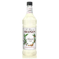 Monin - Almond Syrup, Sweet and Rich Nutty Aroma, Natural Flavors, Great for Coffee Drinks and Specialty Cocktails, Non-GMO, Gluten-Free (1 Liter)