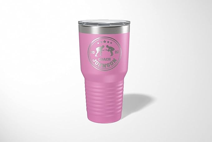 Wrestling Coach gifts, Tumbler, Coach tumbler, Wrestling gifts, Coach Beer glass, Coach gift, Coach gifts, Wrestling Coach (Wrestling Circle, Lilac, Wrestling Hexagon 30oz Black)