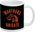 Wartburg College Knights Logo Ceramic Coffee Mug, Novelty Gift Mugs for Coffee, Tea and Hot Drinks, 11oz, White