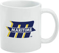 Massachusetts Maritime Academy Logo Ceramic Coffee Mug, Novelty Gift Mugs for Coffee, Tea and Hot Drinks, 11oz, White