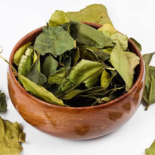 Dried Kaffir Lime Leaves from the USA – 100% Pure Whole Leaves for Thai Cuisine, No Additives, Grown and Packed in the USA (0.5oz)