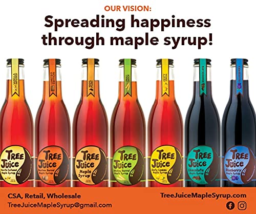 Tree Juice Maple Syrup Gift Box | Gift for Birthdays, Corporate, Holidays, and more | 10-2 ounce bottles
