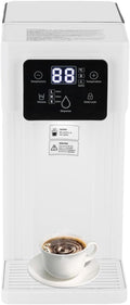 Instant Hot Water Dispenser Filter, 1500W Countertop Water Boiler Warmer, Countertop Electric Kettles with Safety Lock for Office, Bedroom, Living room, Kitchen (White)