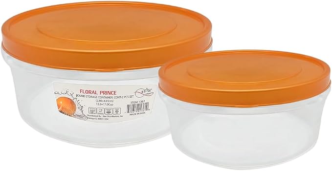 Large Food Storage Container 135 oz and 96 oz,Count 8 Plastic Food Storage Canisters Flour, Sugar, Baking Supplies Meal Prep BPA-Free (Golden)2.8L/4L