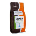 Fresh Roasted Coffee,100% Colombian Water Half-Caf, 12 oz, Medium Roast, Kosher, Whole Bean