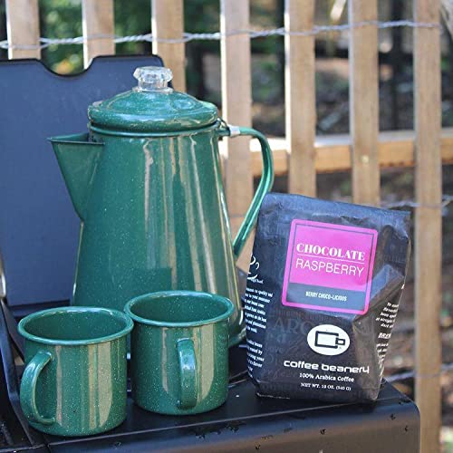 Chocolate Raspberry Flavored Coffee, Specialty Arabica Coffee, Medium Roast, 12 ounce, Fine