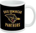 Ohio Dominican University Panthers Logo Ceramic Coffee Mug, Novelty Gift Mugs for Coffee, Tea and Hot Drinks, 11oz, White