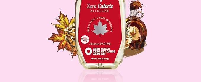 ALTist Allulose Syrup Sweetener – Zero Calorie Liquid Sugar Alternative, Keto, Vegan, Non-GMO, Plant-Based | 1:1 Sugar Replacement, No Net Carbs, Zero Fat, 17.7 fl oz - Maple