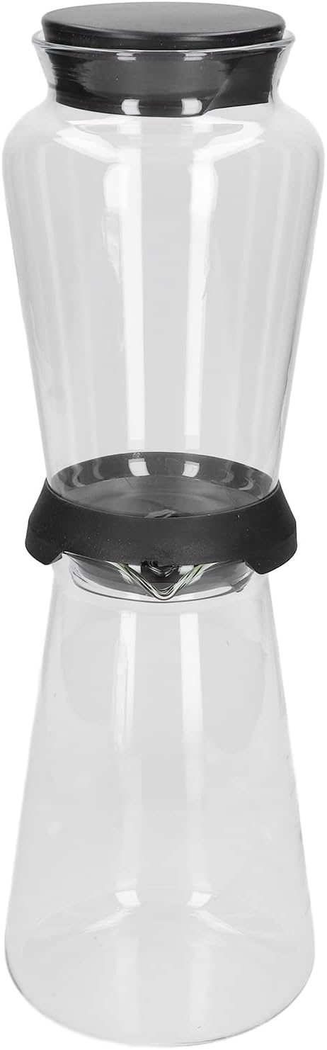Ice Cold Brew Dripper High Borosilicate Glass Coffee Maker, 900ml Capacity, Ideal for Home Kitchen, Slow Extraction for Richer, No Extra Filtration Needed