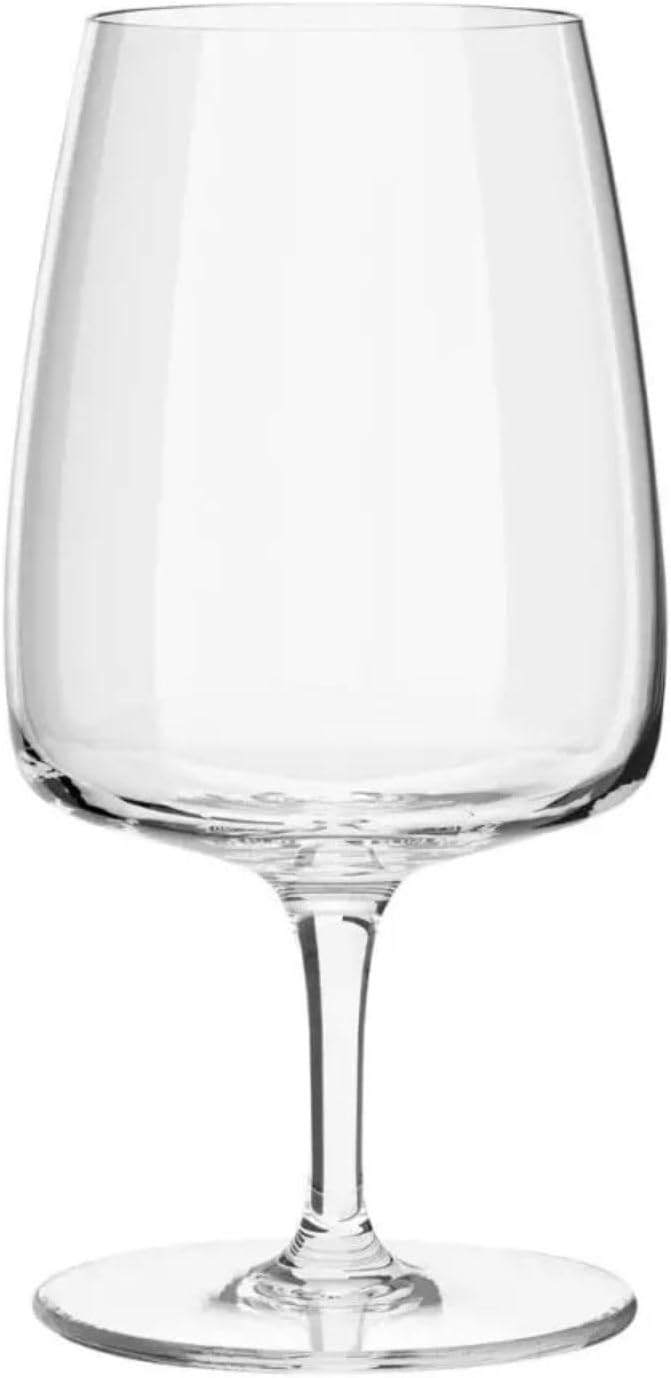 Krosno - Stemmed Tulip Water Glasses, Set of 4, 11.2 oz, Ideal Goblets for Dessert, Cocktails, Juice, Drinking Glasses, Lead-Free and Safe, Dishwasher Safe, Made in Europe