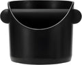 Coffee Knock Box, Espresso Knock Box with Mini Brush, Knock Box with Non-Slip Base and Bar, Knock Box, Espresso Accessories