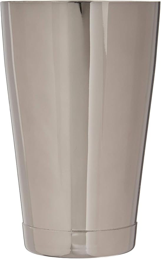Barfly Cocktail Tin, Set (18 oz and 28 oz), Gun Metal Black,M37009BK