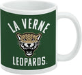 University of La Verne Leopards Logo Ceramic Coffee Mug, Novelty Gift Mugs for Coffee, Tea and Hot Drinks, 11oz, White