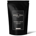 Steel Mill Coffee Co. Coconut Cream Flavored Coffee – Ground – Medium Roast – 100% Arabica Beans – Vegan – Sugar-Free – Gluten-Free – Gourmet Coffee – 2lb Bag