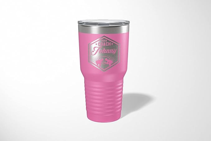 Wrestling Coach gifts, Tumbler, Coach tumbler, Wrestling gifts, Coach Beer glass, Coach gift, Coach gifts, Wrestling Coach (Wrestling Hexagon, Pink, Wrestling Hexagon 30oz Black)