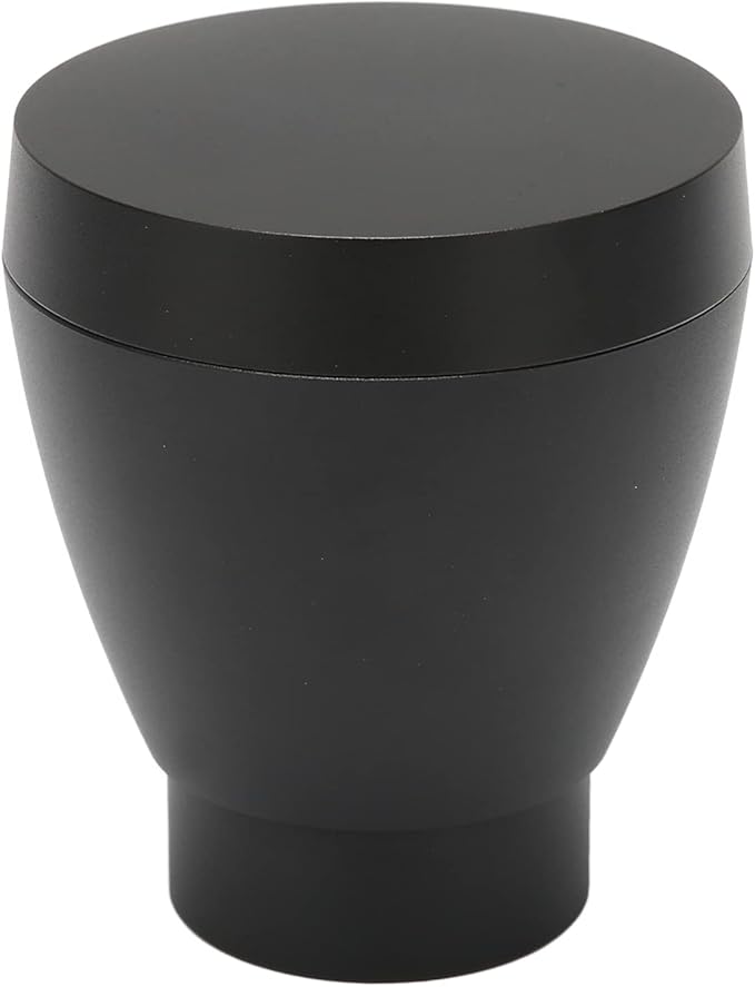 60g Reusable Aluminium Alloy Coffee Grinder Bean Bin (Black)