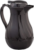 Insulated Coffee Carafe, Crafted With 100% Impact Resistant Resin, Stain Proof Liner, Polyurethane Insulation – Black, 42 Oz., by Chef's Pride