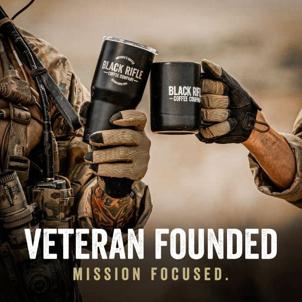 Black Rifle Coffee Company Tactisquatch, 18oz Bag, Ground Coffee Dark Roast - Roasted Blend Made from Arabica Beans - Colombian & Brazilian Beans - Veteran Founded & American Made