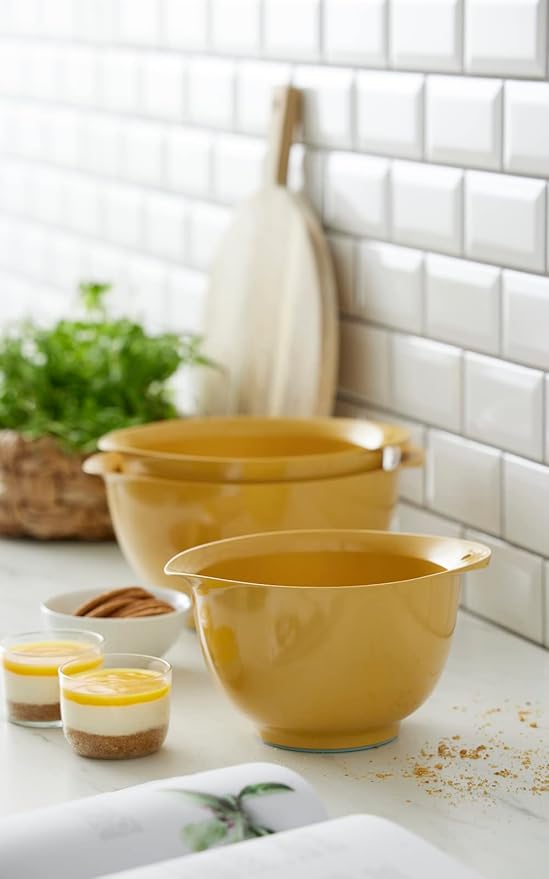 Rosti Precision Craft Mixing Bowl Set 3 Pcs Elevate Your Culinary Experience Stylish Nesting Bowls for Effortless Cooking and Baking