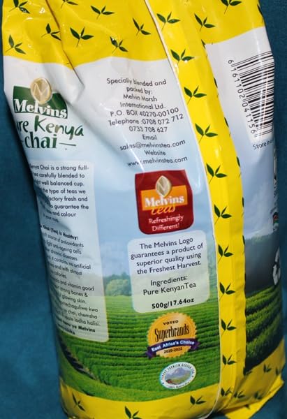 Melvins Pure Kenya Chai - Black Tea 500g