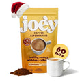 Joey Mushroom Coffee Alternative with Cacao Dandelion Root, and Chicory, Instant Mushroom Coffee Substitute with Superfoods, Vegan Gluten-Free Energy Drink for Focus and Calm, 60 Servings