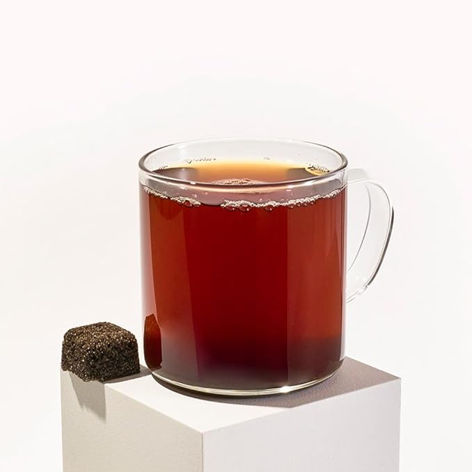 Tea Drops 30 Bulk Pack Organic Strawberry Matcha Bagless Tea - Loose Leaf, Lightly Sweetened, On-The-Go. Plastic-Free - Iced or Hot