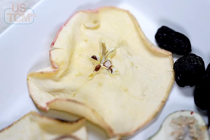 USTCM JoyFull Mixed Fruit Infusions Fruit Tea Single Pack All Natural Dried Fruits Mixed Flavors Make Perfect Tea! 15g (Fig, Snow Pear, Apple, Blackcurrant, Pack of 3)