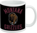 University of Montana Grizzlies Ceramic Coffee Mug, Novelty Gift Mugs for Coffee, Tea and Hot Drinks, 11oz, White