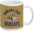 Montana State University Bobcats Ceramic Coffee Mug, Novelty Gift Mugs for Coffee, Tea and Hot Drinks, 11oz, White