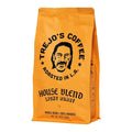Trejo's Coffee House Blend Light Roast Whole Bean Coffee, 12 Ounce Bag, 100% Arabica