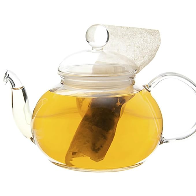 Pomegranate Hibiscus Flavored Green Tea | Loose Leaf 4oz | Hunan Sencha Style Tart Fruity Herbal Blend | Hot or Iced | English Tea Store