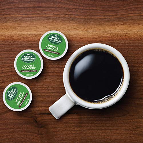 Green Mountain Coffee Double Black Diamond, K-Cup for Keurig Brewers, 24 Count (Pack of 2)