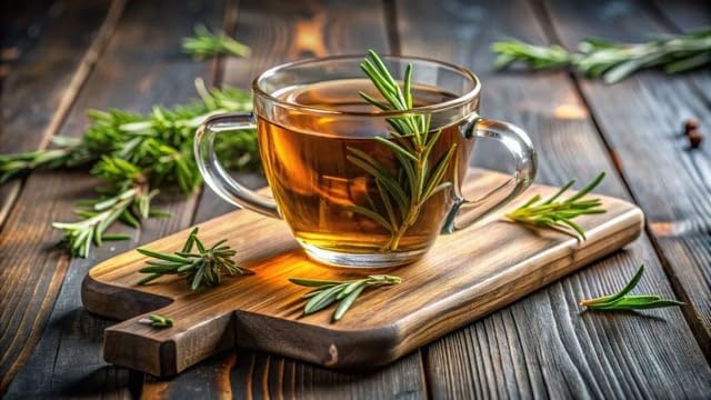 Fresh Rosemary Leaf Tea from the USA – 100% Pure, Wild-Harvested Herbal Loose-Leaf Tea, Caffeine-Free, No Additives, Grown and Packed in the USA (35 Springs)