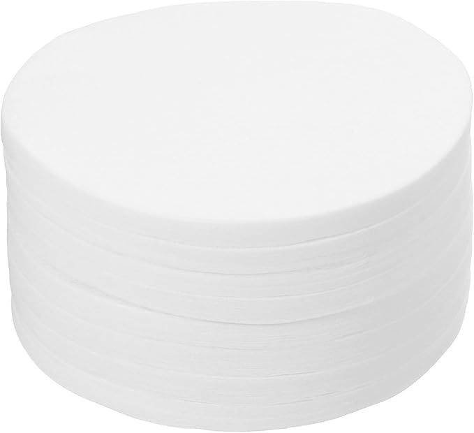 uxcell 600Pcs Coffee Filters, 64mm Disposable Round Paper Filter White for Home Office Use Pour Over and Drip Coffee Maker